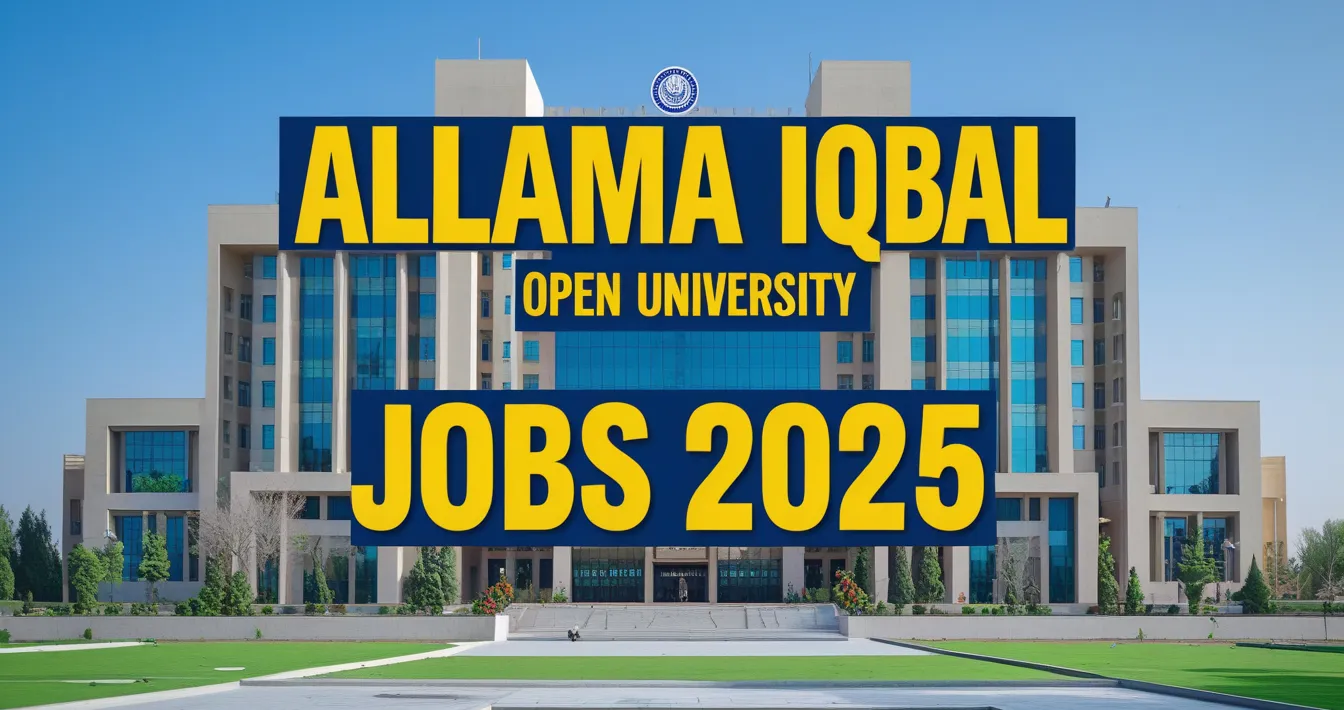 Allama Iqbal Open University Jobs 2025